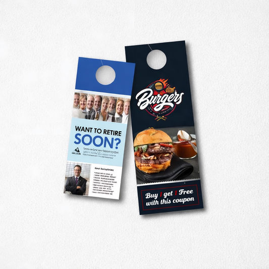 Door Hanger + Rip Business Card