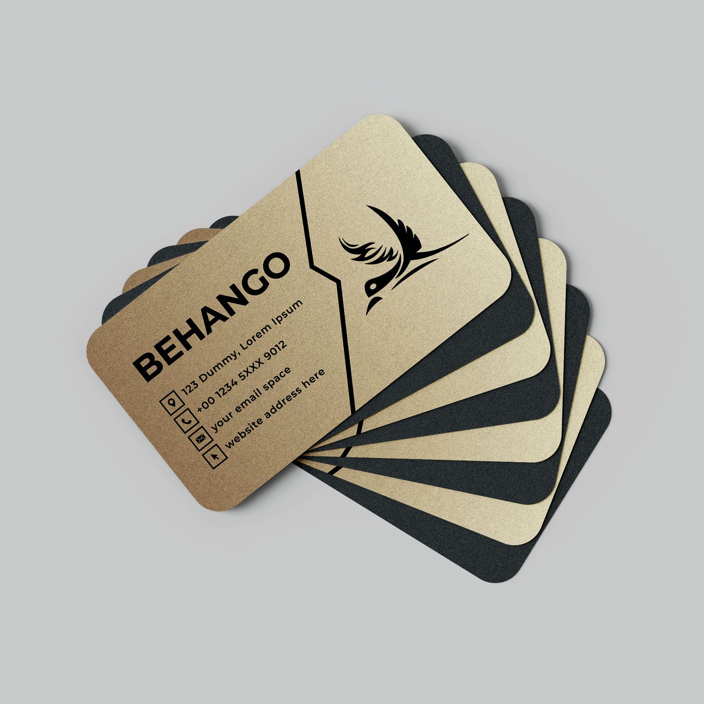 Premium Kraft Business Card
