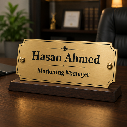 Name Plate Engraving