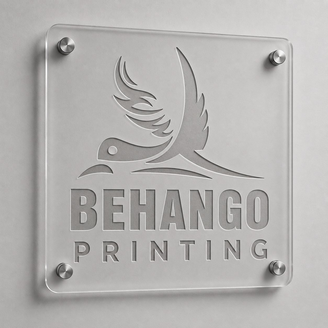 Wall Sign Engraving