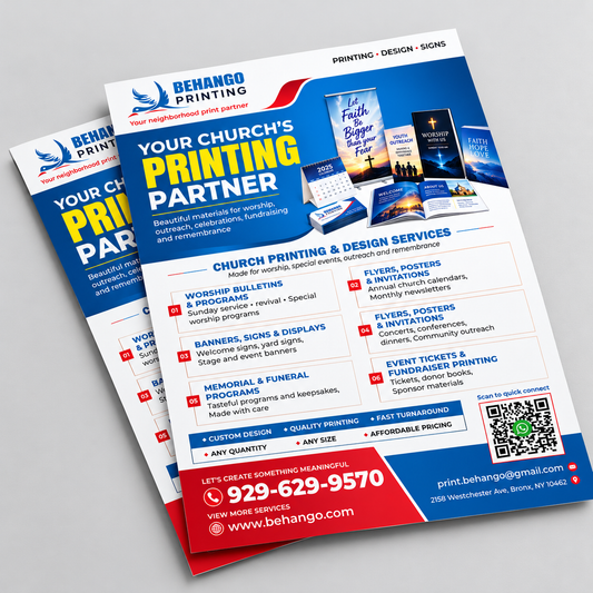 Flyer Design & Printing