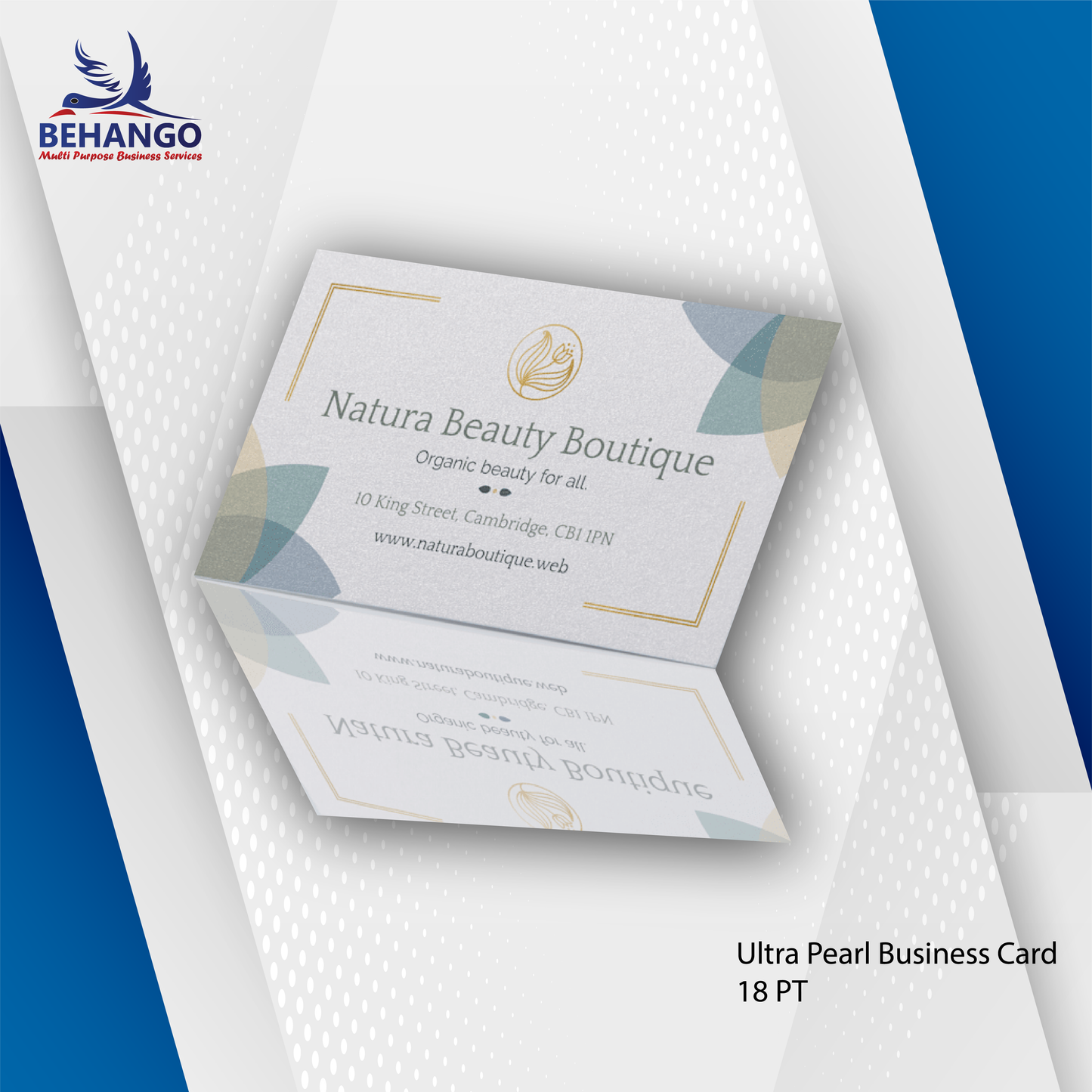 Premium Ultra Pearl Business Card