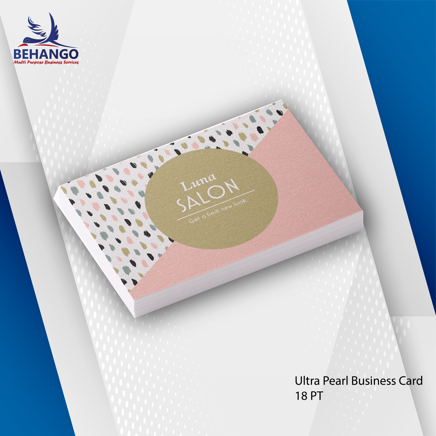 Premium Ultra Pearl Business Card