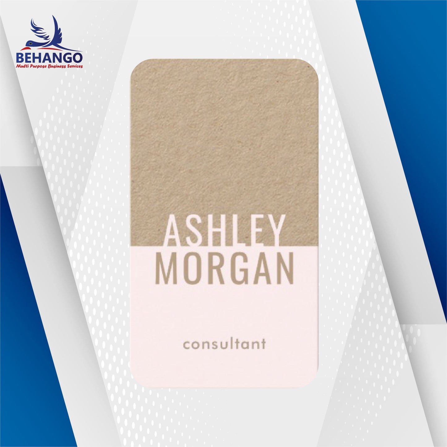 Premium Kraft Business Card